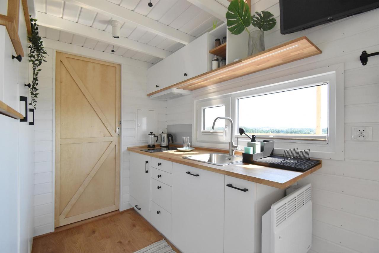 Dadaj Park - Tiny House Villa Biskupiec  Buitenkant foto