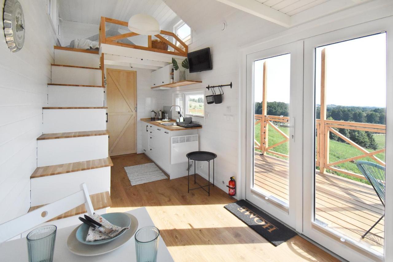 Dadaj Park - Tiny House Villa Biskupiec  Buitenkant foto