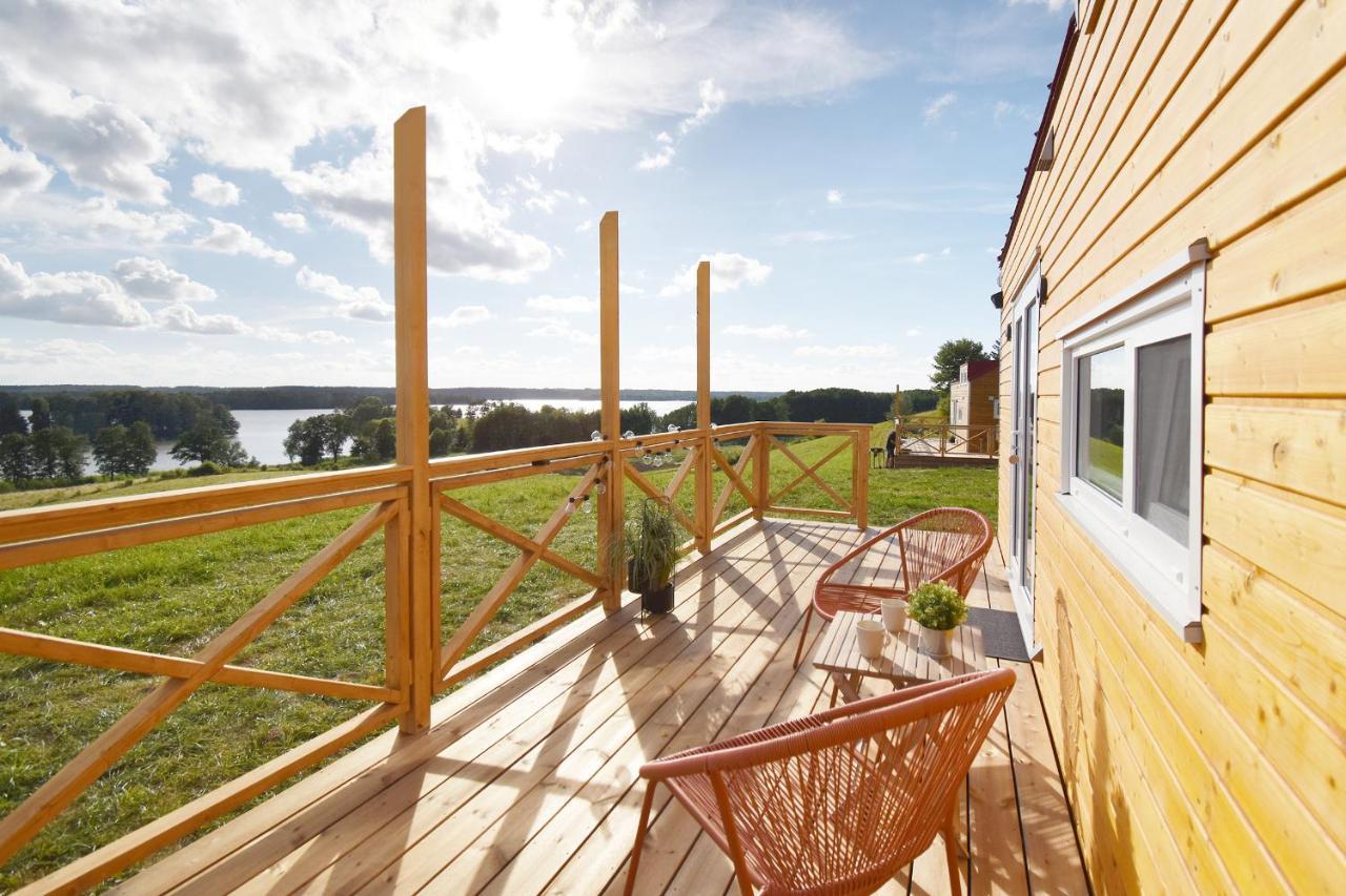 Dadaj Park - Tiny House Villa Biskupiec  Buitenkant foto