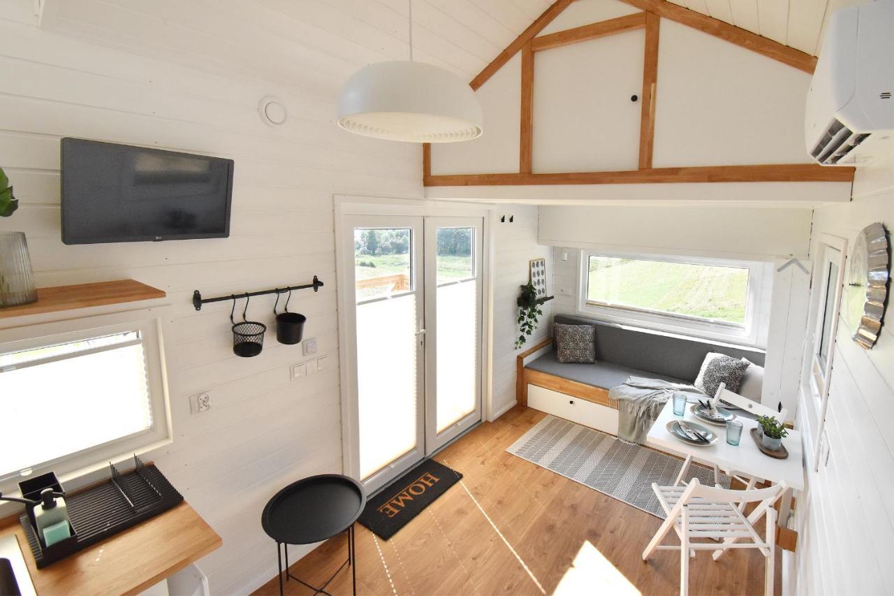 Dadaj Park - Tiny House Villa Biskupiec  Buitenkant foto