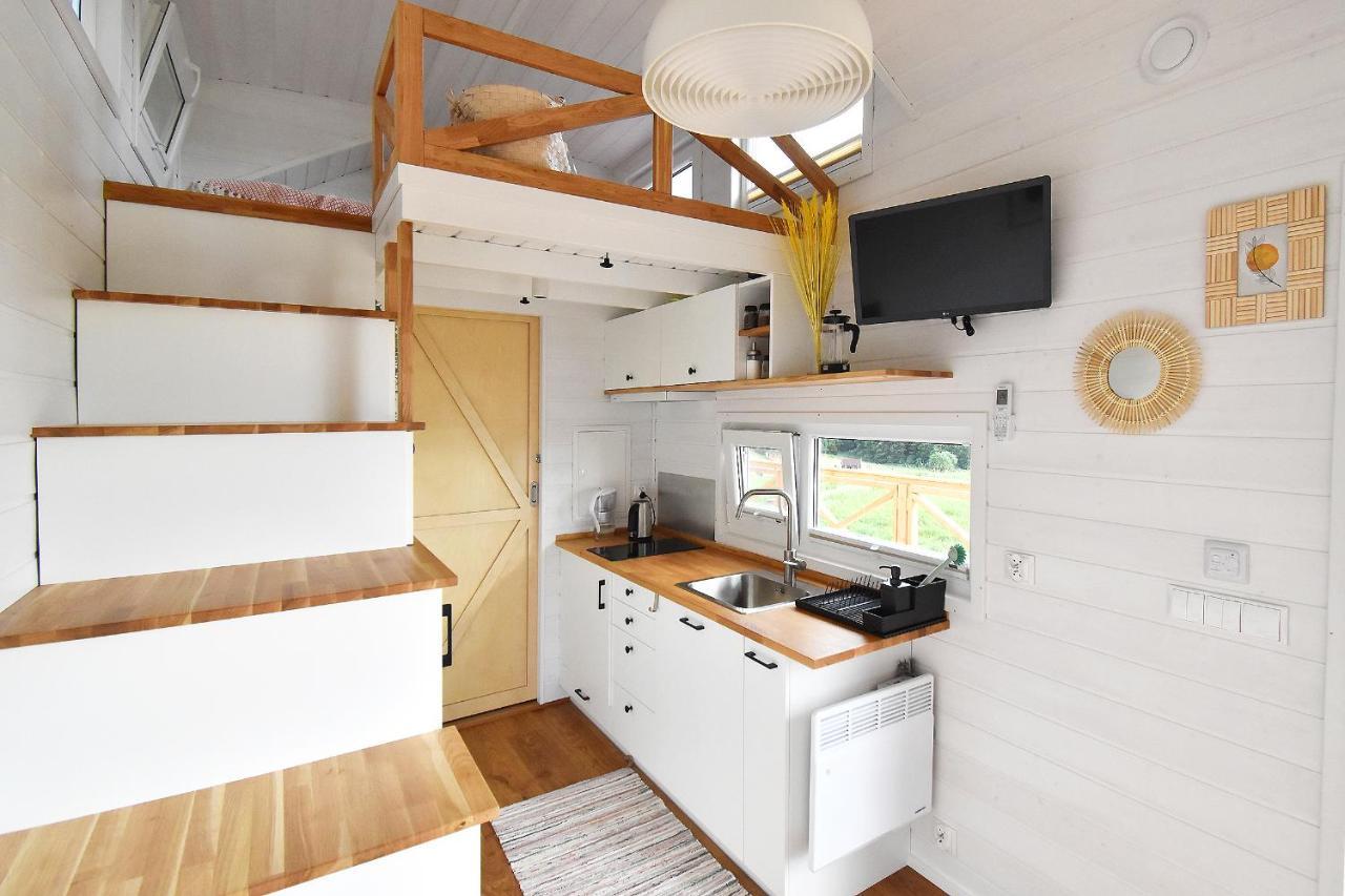 Dadaj Park - Tiny House Villa Biskupiec  Buitenkant foto