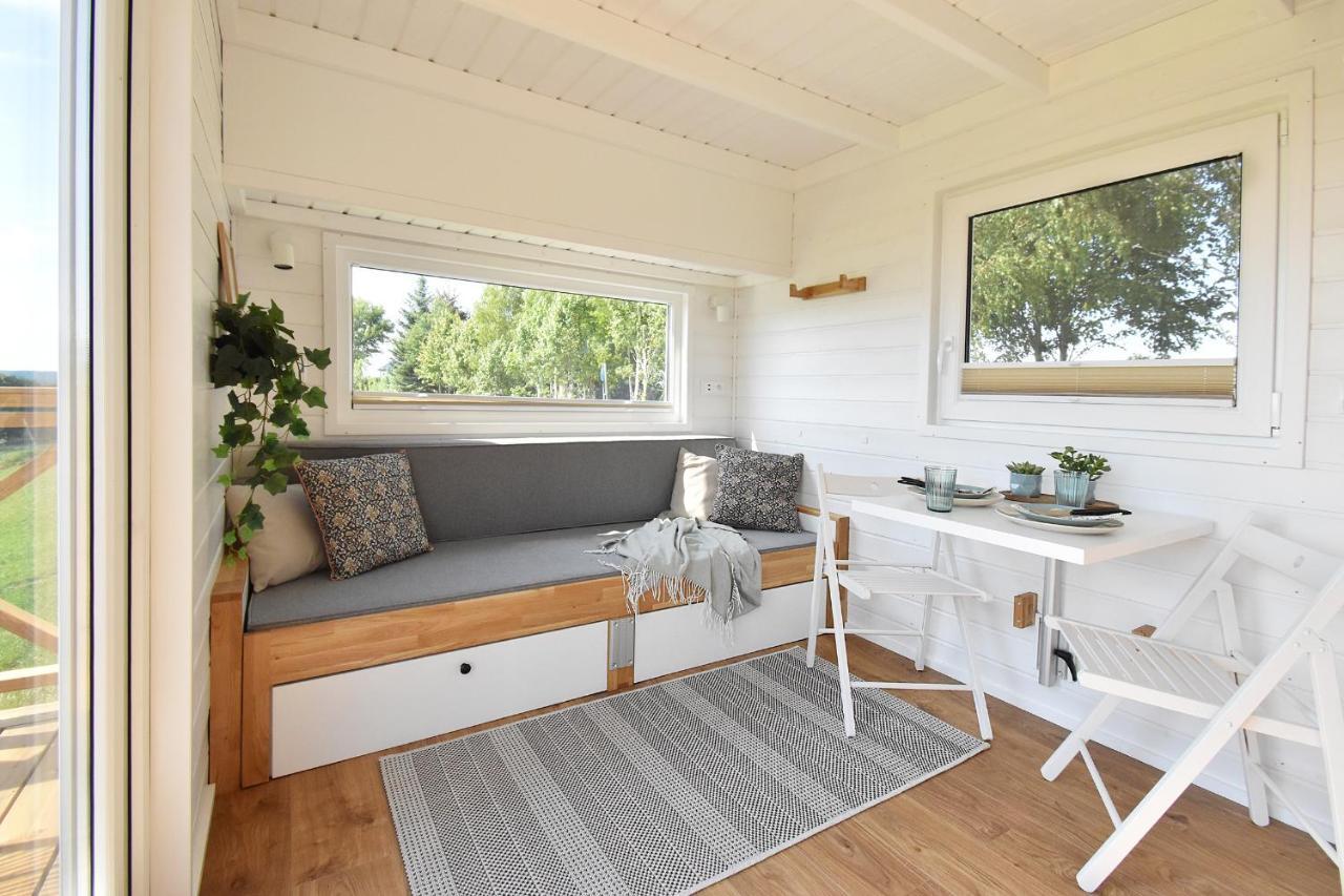 Dadaj Park - Tiny House Villa Biskupiec  Buitenkant foto